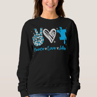 Camiseta Paz Autismo Quebra-cabeça do Autismo Autismo do Fr