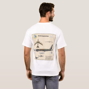 Camiseta Paz B-52 a maneira antiquado