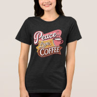 Paz bonita ama arte de café