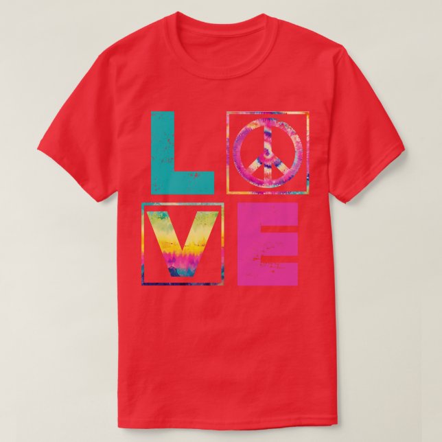 Camiseta Paz de Amor (Frente do Design)