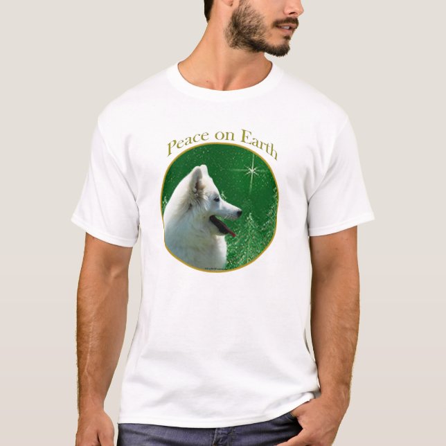 Camiseta Paz de Cão Eskimo Americano (Frente)