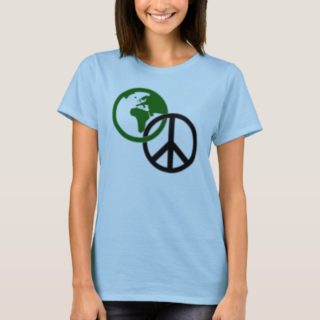 Camiseta Paz de mundo (Frente)