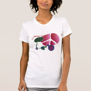 Camiseta paz de pop
