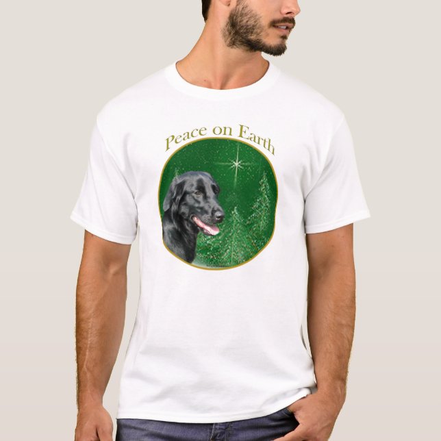 Camiseta Paz de Retriever Revestida Plana (Frente)
