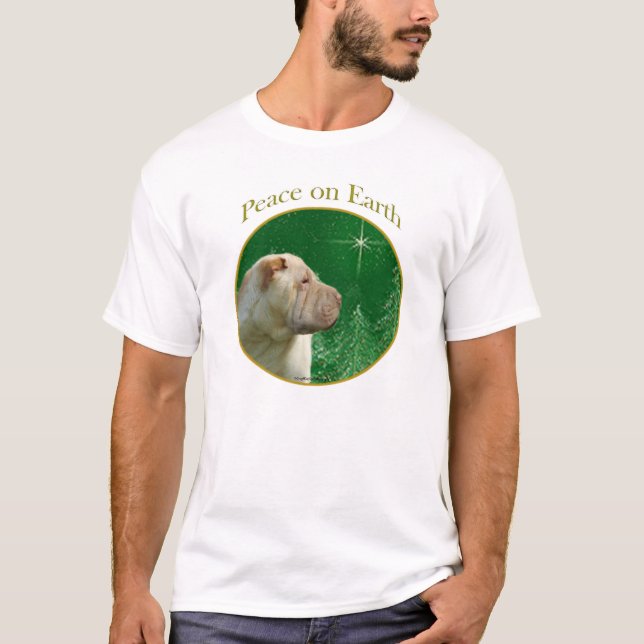 Camiseta Paz de Shar-Pei Chinês (Frente)