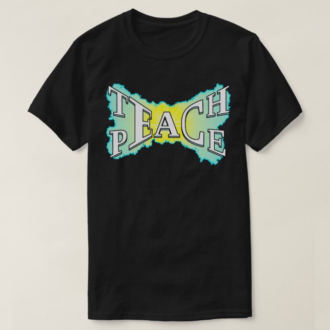 Camiseta Paz de Teach (Frente do Design)