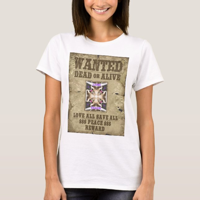 Camiseta Paz desejada (Frente)