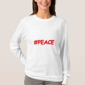 Camiseta "#PAZ" Design. Comprar Agora