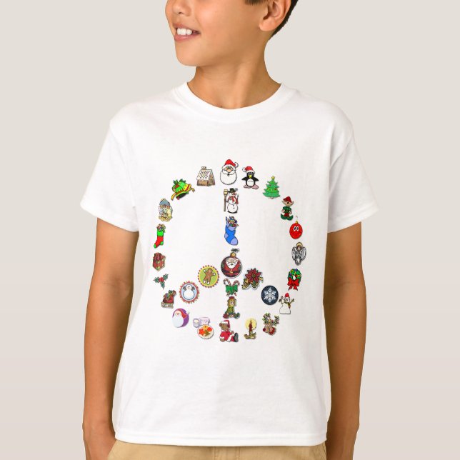 Camiseta Paz do feriado (Frente)