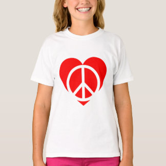 Camiseta Paz e Amor