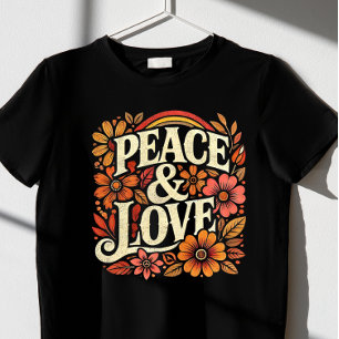 Camiseta paz e amor