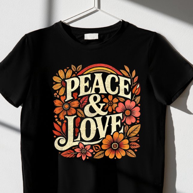 Camiseta paz e amor (Criador carregado)