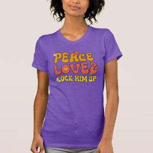 Camiseta Paz e Amor e Prenda Ele