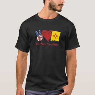 Camiseta Paz e Amor Novo México