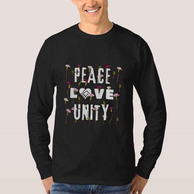 Camiseta Paz e Amor Unidade (Frente)