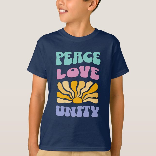 Camiseta Paz e Amor Unidade (Frente)