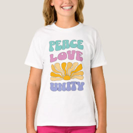 Camiseta Paz e Amor Unidade