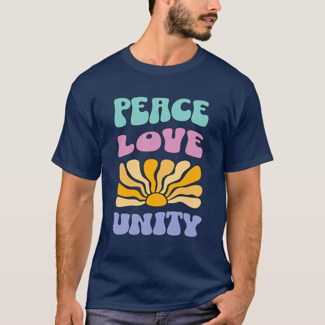 Camiseta Paz e Amor Unidade (Frente)