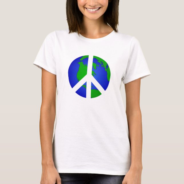 Camiseta Paz e paz (Frente)