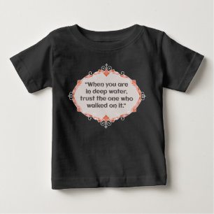 Camiseta Paz em águas profundas