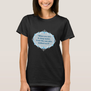 Camiseta Paz em águas profundas