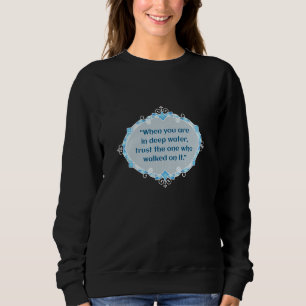Camiseta Paz em águas profundas