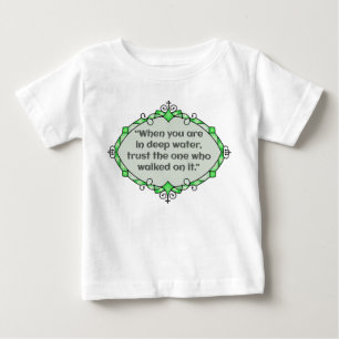 Camiseta Paz em águas profundas