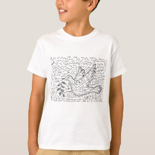Camiseta Paz em todas as línguas