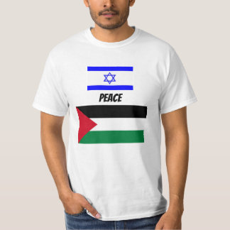 CAMISETA PAZ ENTRE ISRAEL E PALESTINA