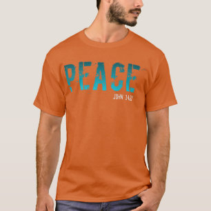 Camiseta Paz Eu Lhe Dou Bíblia Verso Prêmio Religioso