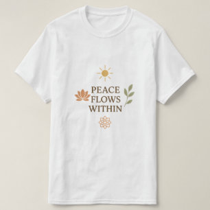 Camiseta Paz Flui Dentro – Tranquilo Zen e Mindfulness De