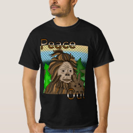 Camiseta Paz Fora Pé Grande Sasquatch