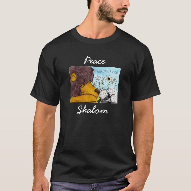 Camiseta Paz Gentil de Leão e Lamb (Frente)