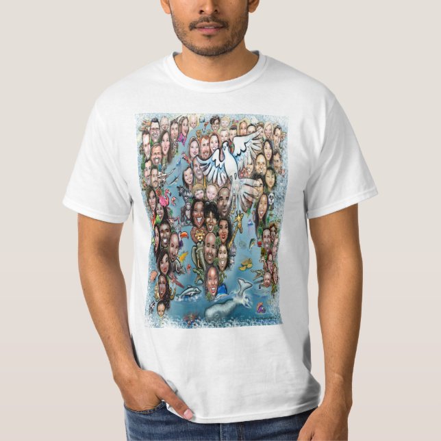 Camiseta Paz Global (Frente)