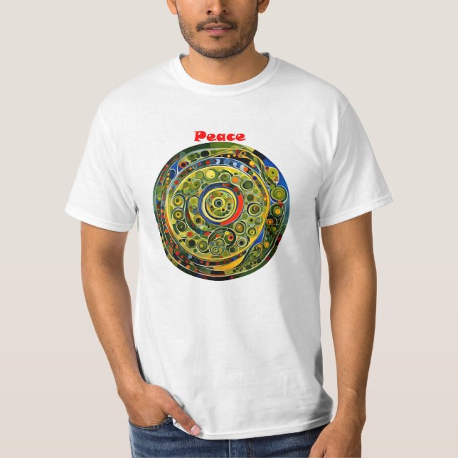 Camiseta Paz - Inglês (Frente)