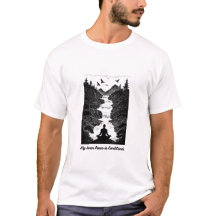 Camiseta Paz Interior Condicional | Zen Minimalist