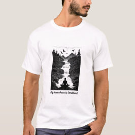Camiseta Paz Interior Condicional | Zen Minimalist