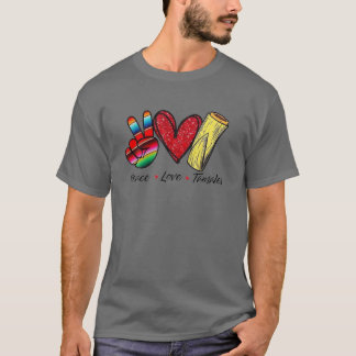 Camiseta Paz, Love Tamales. mexicano