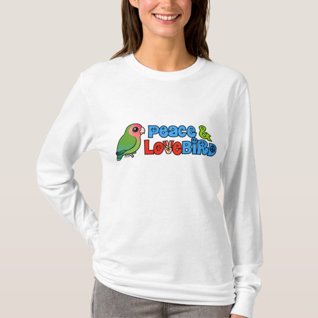 Camiseta Paz & Lovebird (Frente)