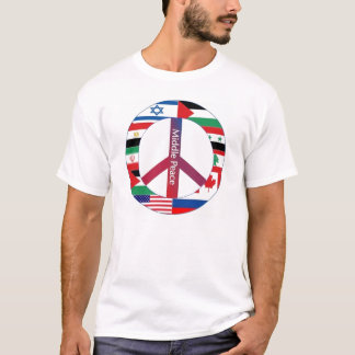 Camiseta Paz média
