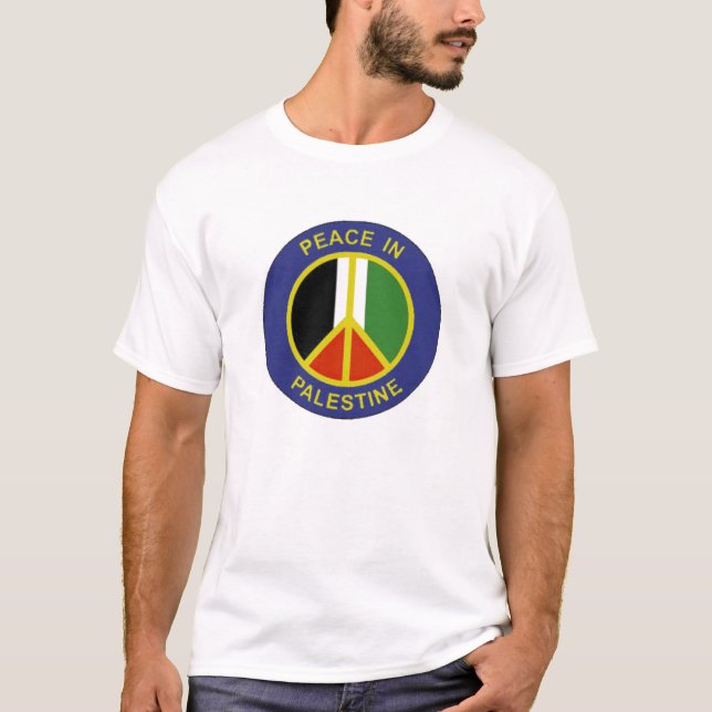 Camiseta Paz na Palestina (Frente)