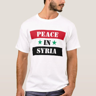 CAMISETA PAZ NA SÍRIA