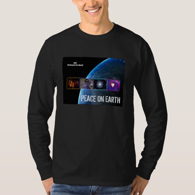 Camiseta Paz na terra (Frente)