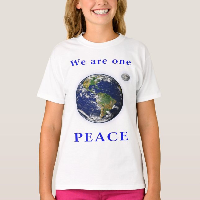 Camiseta Paz na Terra (Frente)