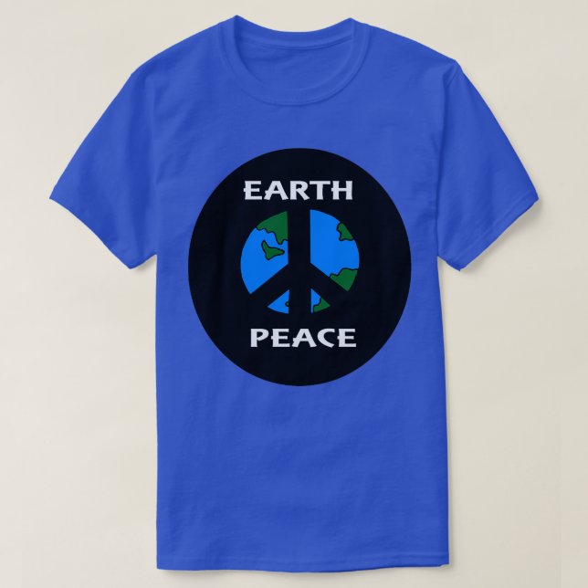 Camiseta Paz na Terra (Frente do Design)