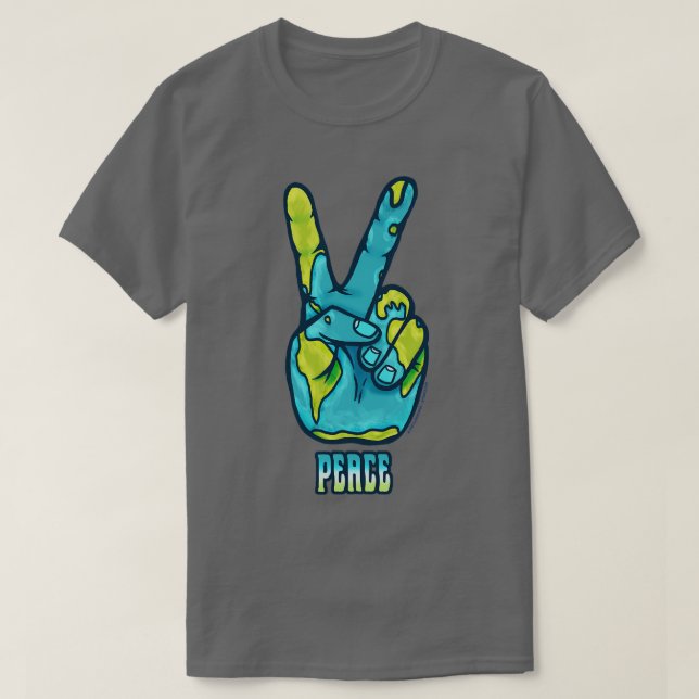 Camiseta Paz na Terra (Frente do Design)