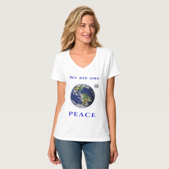 Camiseta Paz na Terra (Frente Completa)