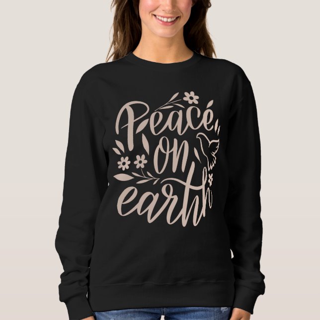 Camiseta Paz na Terra Design Floral (Frente)