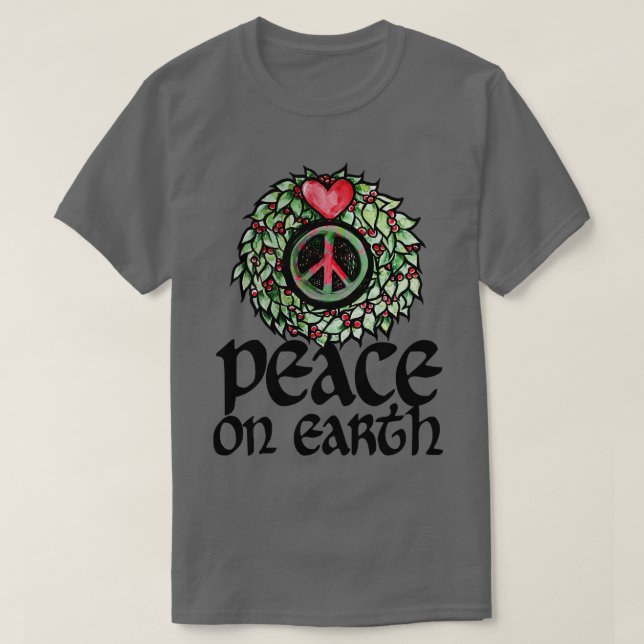 Camiseta Paz na Terra e Terra do Amor (Frente do Design)