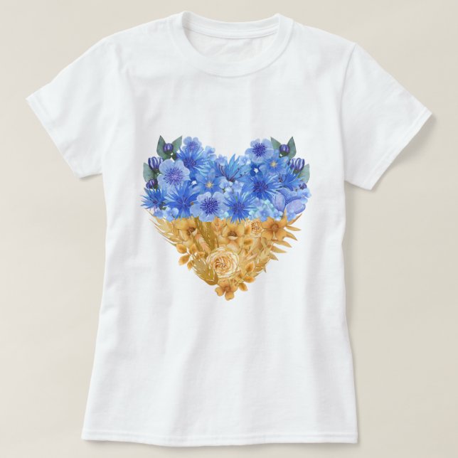 Camiseta Paz na Ucrânia (Frente do Design)